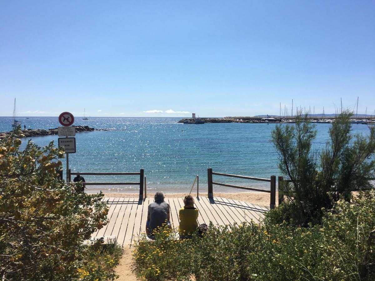 Mazet De La Mer 54M2 Lavandou 100M Plage Avec Piscine Le Lavandou Εξωτερικό φωτογραφία